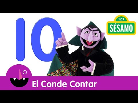 Sésamo: Contando el número 10 con el Conde Contar.