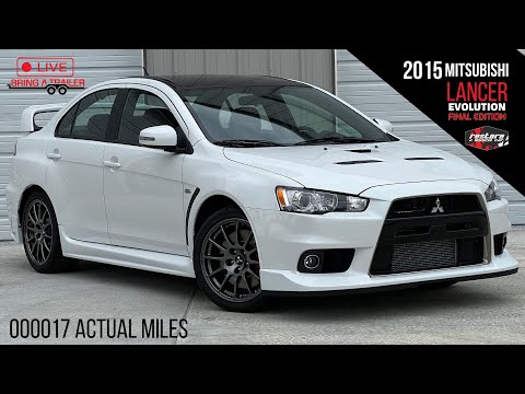 17-Mile 2015 Mitsubishi Lancer Evolution Final Edition 5-Speed (On Bring A Trailer)