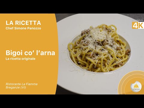 Bigoli all'anatra - Ricetta ORIGINALE | Ristorante La Fiamma di Breganze