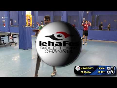 Валерий ЗОНЕНКО - Максим БОКОВ 5 Клуб АртТТ #tabletennis #настольныйтеннис