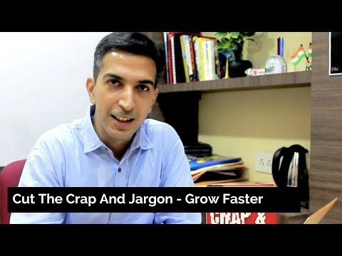 Cut The Crap And Jargon-The Advice For Entrepreneurs-59Second Video