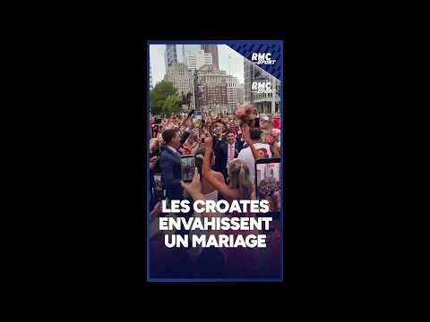 Les Croates savent célébrer les mariages !