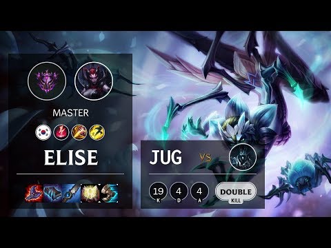 Elise Jungle vs Karthus - KR Master Patch 10.11
