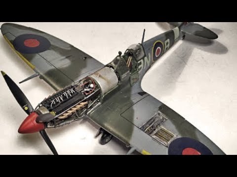 ICM Spitfire Mk. XVI || 1/48 || S/Ldr Otto Smik || Step by step || Full video build