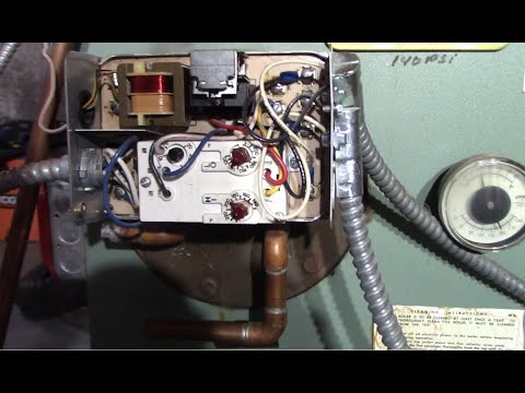 Boiler triple Aquastat L8124 bad High limit switch or sensor.