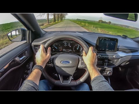 New Ford Focus Mk4 1.5 EcoBlue 120 HP | 4K POV Test Drive #122 Joe Black