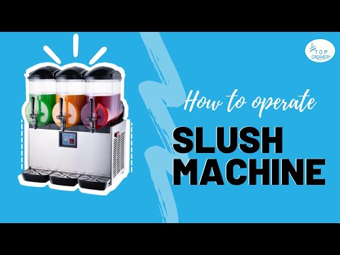 HOW TO OPERATE THE SLUSH MACHINE | SLUSH PUPPIE MACHINE | MUST SEE!