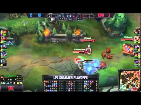IG vs EDG Game 4 LPL Summer Playoffs - 3rd Place 17/08/2015
