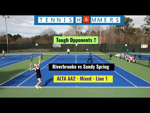Tough Opponents! | ALTA AA2 - Line 1| Riverbrooke vs Sandy Springs |