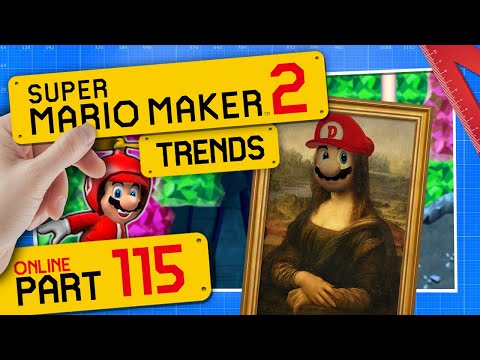 SUPER MARIO MAKER 2 ONLINE 👷 #115: Does Jennom have the most beautiful Super World?