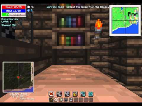 Let's Play: The Legend of Notch (Minecraft RPG Adventure Map)