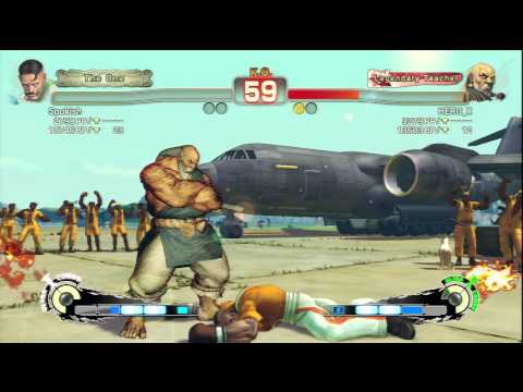 Spokish (Dudley) Vs HERU_X (Gouken) SSF4 AE Ranked Matches - PSN