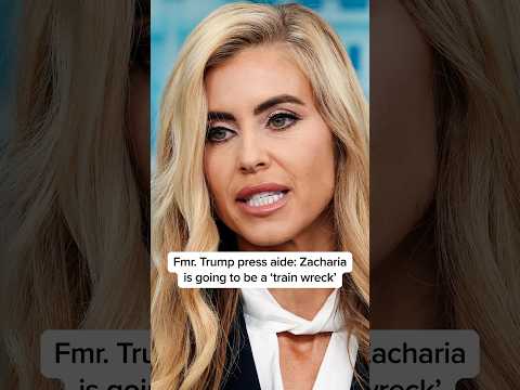 Fmr. Trump press aide: Zacharia is going to be a 'train wreck'