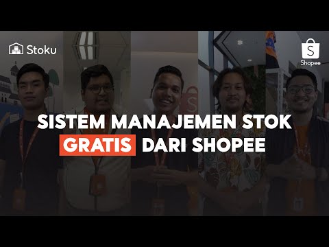 Stoku Sistem Manajemen Stok GRATIS dari Shopee!