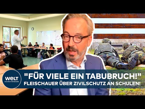 Video Thumbnail: ZIVILSCHUTZ AN SCHULEN: Fleischhauer "Frieden heißt nicht, sich auf die Amerikaner zu verlassen!"