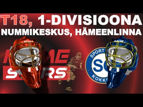 T18 1. divisioona. Häme Stars - SC Kokkola. Nummikeskus, Hämeenlinna 20.11.2021