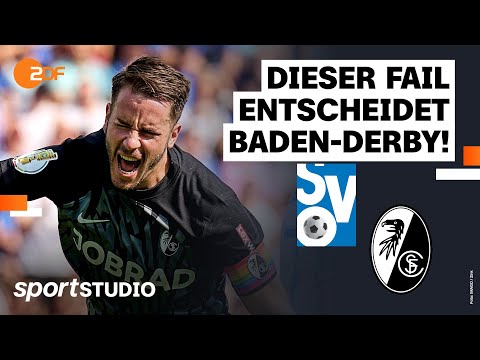 SV Oberachern – SC Freiburg Highlights | DFB-Pokal 2023/24 | sportstudio