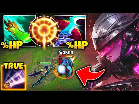 Mathematically correct Fiora kills you in 0.01 seconds (50% MAX HP TRUE DAMAGE)