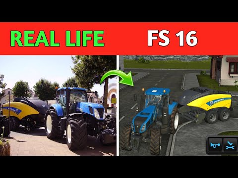 Farming simulator 16 All Agricultural Machines in Real Life / Fs 16 gameplay / fs 16 game timelapse