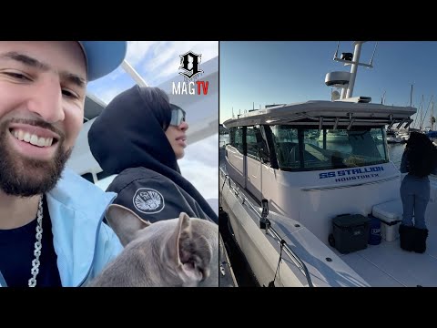 Klay Thompson und Megan Thee Stallion machen vor den Feiertagen eine Bootstour! 🛥