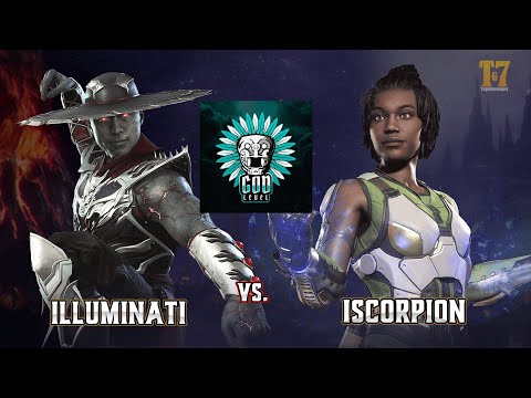 iScorpion vs Illuminati - Kung Lao vs Jacqui - All Stars God Level - MK11 Semi Finals