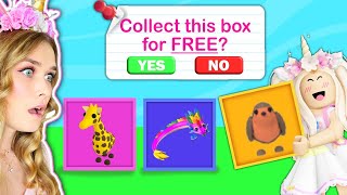 Pick A *FREE* Box In Adopt Me! (Roblox)