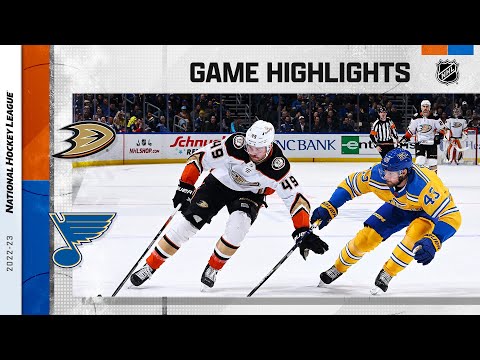 Ducks @ Blues 11/21 | NHL Highlights 2022