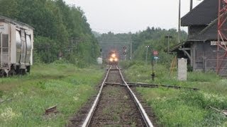 preview picture of video 'CN 121 through Grand Falls'