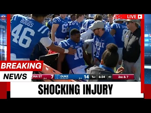 Kobe Smith Injury Shocks Duke Football Fans in Sun Bowl🔴 LIVE BREAKING NEWS