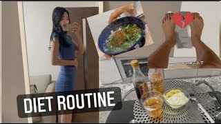 【ダイエットルーティン】20代後半女子のダイエット食【165cm/4★Kg】