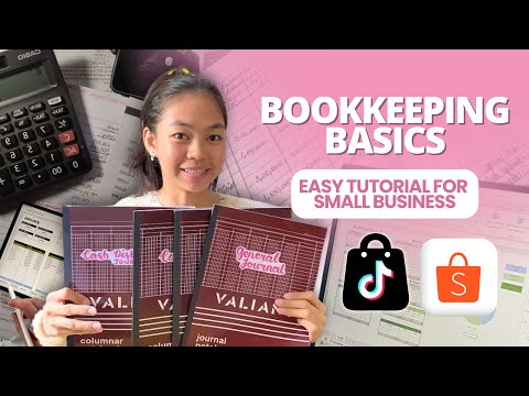 Bookkeeping Basics for Small Business PH (FREE GSheet Tracker + BIR Books Guide) | Tagalog Tutorial