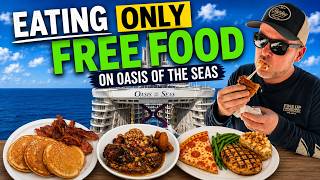 Eating ONLY Free Food On Oasis Of The Seas: Did We Regret Missing Specialty Dining?