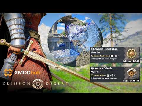 ปลดล็อค ดาบเทพเจ้างู และ Abyss Gear เควสงูยักษ์ Shackled God  Crimson Desert