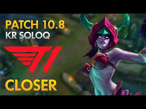 T1 Closer - Mid Lane: Cassiopeia vs Lulu - KDA 15/4/15