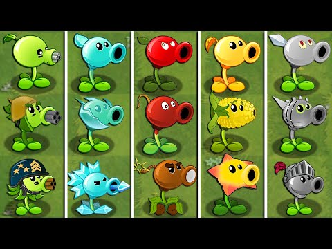 Plants vs Zombies 2 Final Boss - Random 12 Team PEA Plants Max Level vs PvZ 2 Final Bosses Fight!