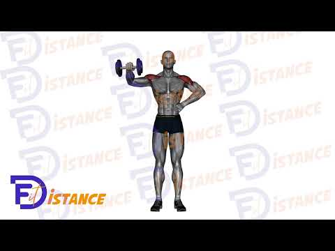 Rotation interne et externe de l'épaule avec haltères - Exercice Rotation interne et externe de l'épaule avec haltères en vidéo