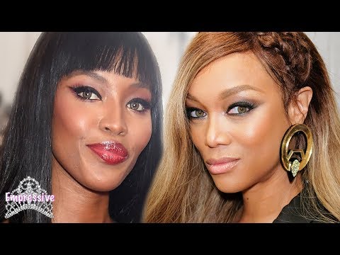 The Truth Behind Tyra Banks and Naomi Campbell's FEUD | Jealousy, lies, colorism, etc.