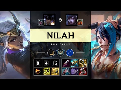 Nilah ADC vs Aphelios - EUW Challenger Patch 25.17