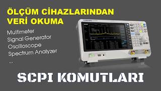 Python İle Ölçüm Cihazından Data Okuma-Siglent Spectrum Analyzer