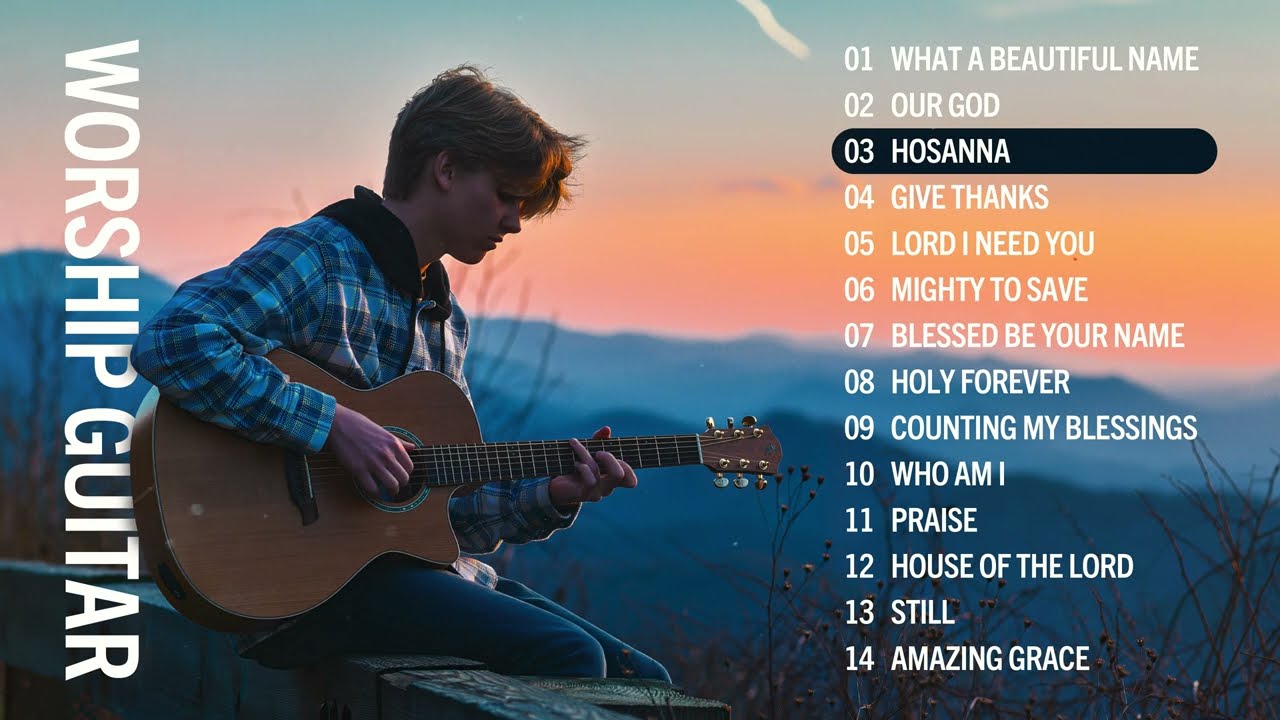 Top Worship Songs - Acoustic Fingerstyle Guitar | Instrumental Worship Collection | Titus Major