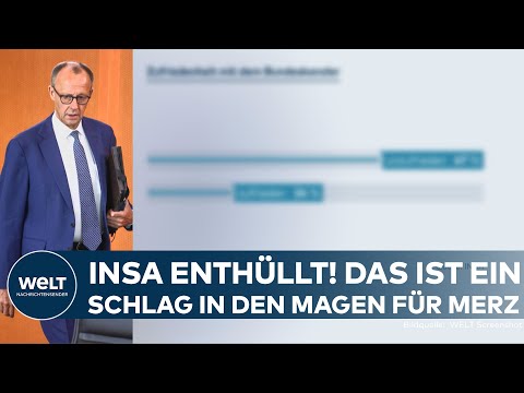 INSA-UMFRAGE: Enthüllt die Unzufriedenheit in Deutschland mit dem Bundeskanzler und der Regierung