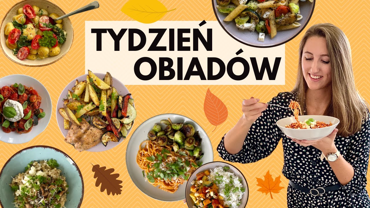 TYDZIEŃ OBIADÓW! 🍝 🥦 7 dni pysznych i zdrowych przepisów na obiady