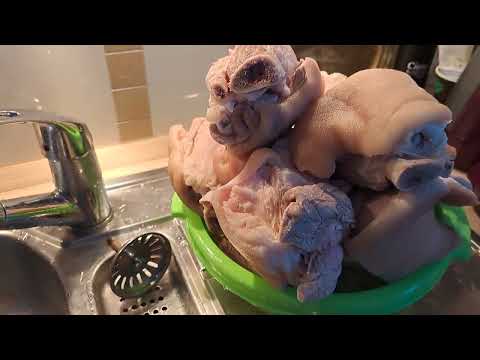 Selbstgemachte Sülze Eisbein Sülze WALDIBAND