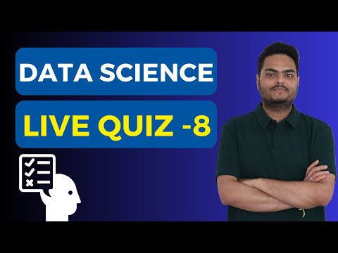 Data Science Live Quiz 8 Season 2 Data Science Quiz Theme Interview