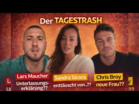 Sandra Sicora disappointed by...?? Chris Broy's new wife?? Lars Maucher cease and desist letter??...