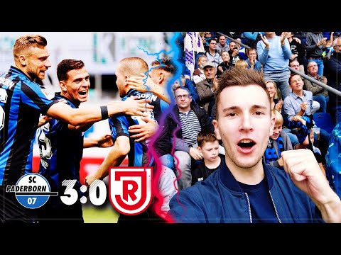 PADERBORN vs REGENSBURG 3:0 Stadion Vlog 🔥 Pöbelei vor Anpfiff! SCP bleibt die Nummer 1!