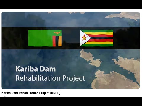 Kariba Dam on the Zambezi River, creator of the world&rsquo;s largest dam reservoir