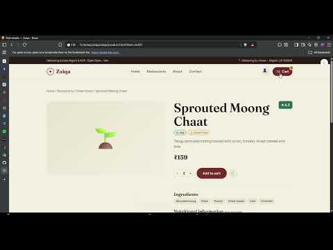 Task Demo - DAS002451 - zaiqa- Online Food Ordering