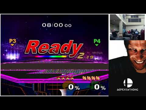 Super Smashnest v19 SSBM - Full Metal Jarod (Marth/Fox)  VS DK$$ (Luigi) Winners Round 2