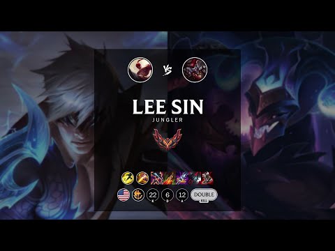 Lee Sin Jungle vs Shaco - NA Grandmaster Patch 12.16